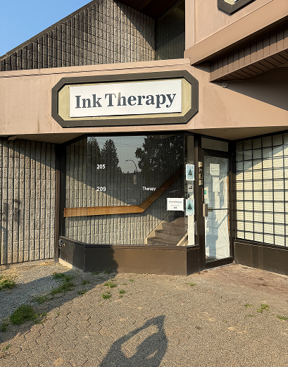 Ink Therapy studio interior